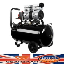 Air Compressor Low Noise 50 Litre Oil Free 220V 1600RPM BrandNew New Best Gear