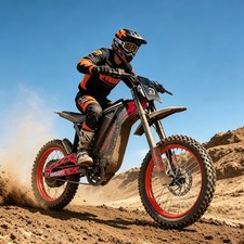 EOEOTWO Electric Bike for Adults 3000W 40MPH 50Miles Off-Road Mountain Bicycle