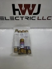 (Lot Of 9)  Fusetron FRN-6 1/4  6 1/4A Dual Element Time Delay  Cartridge Fuse