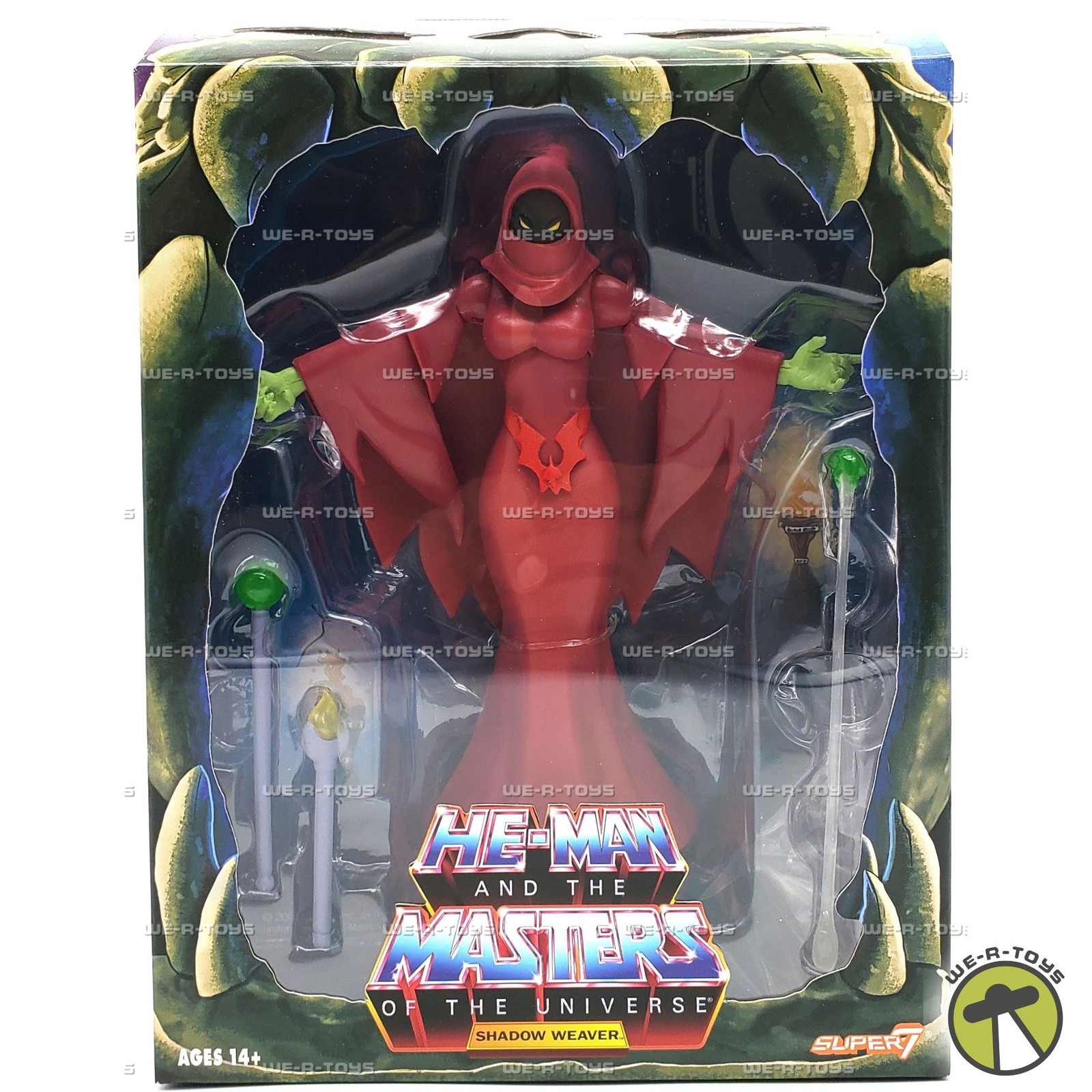 Masters of the Universe Shadow Weaver Super 7 Action Figure 2019 Mattel #S7033