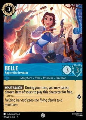 Belle, Apprentice Inventor - Archazia s Island - Lorcana TCG