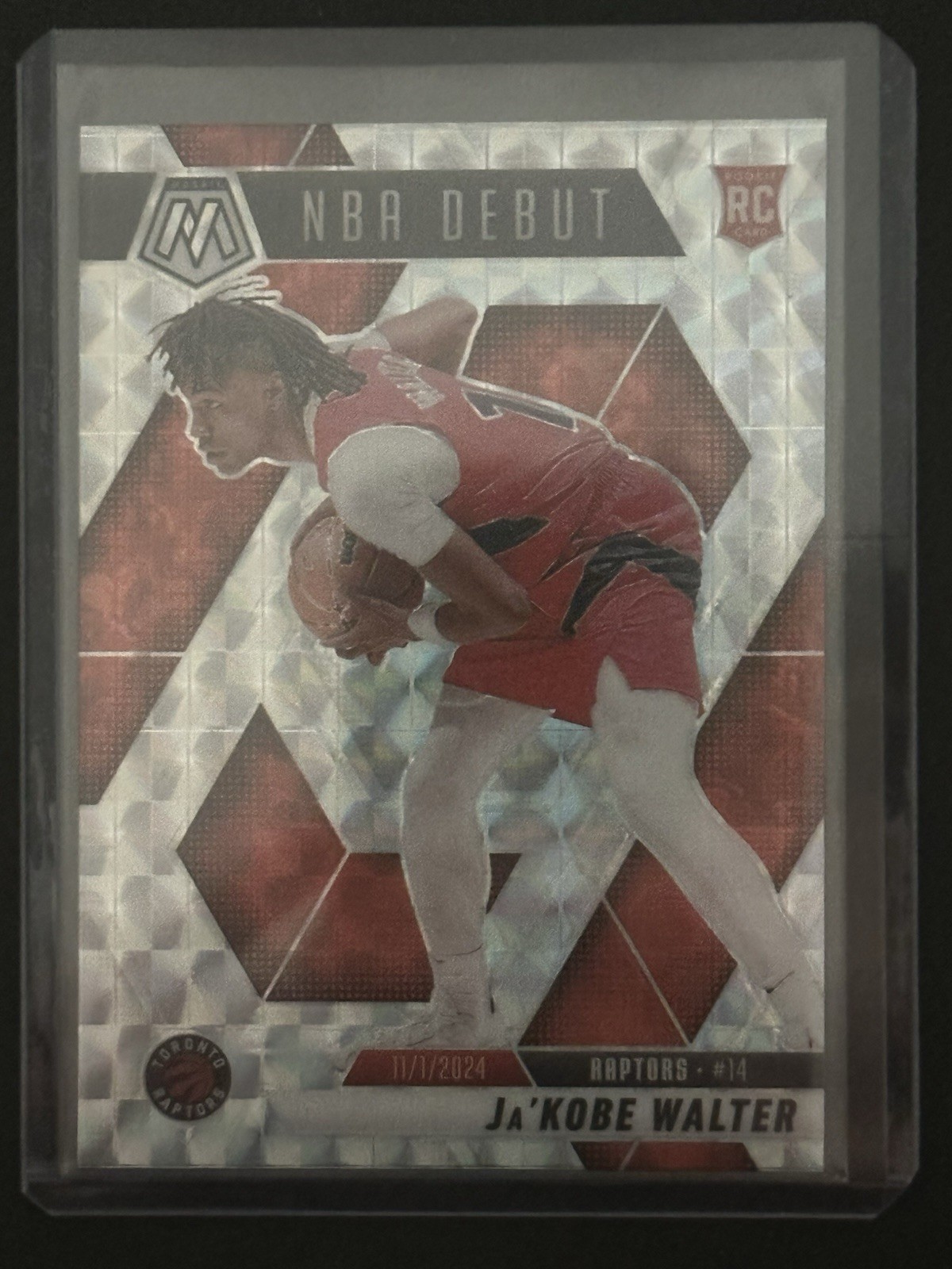 2024-25 Panini Mosaic - NBA Debut Ja'Kobe Walter #253 Silver Prizm (RC)