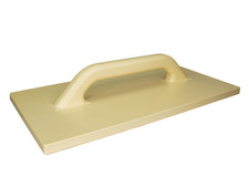 Kunststoff-Reibebrett 360 x 200 mm &ndash; Gl&auml;ttscheibe mit Zellgummibelag &ndash; Profi-Put
