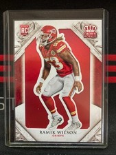 2015 Panini Crown Royale Rookie Retail Red /199 Ramik Wilson #122 Chiefs RC