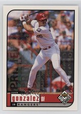 1999 Upper Deck UD Choice Prime Choice Reserve 42/100 Juan Gonzalez #152 6m7