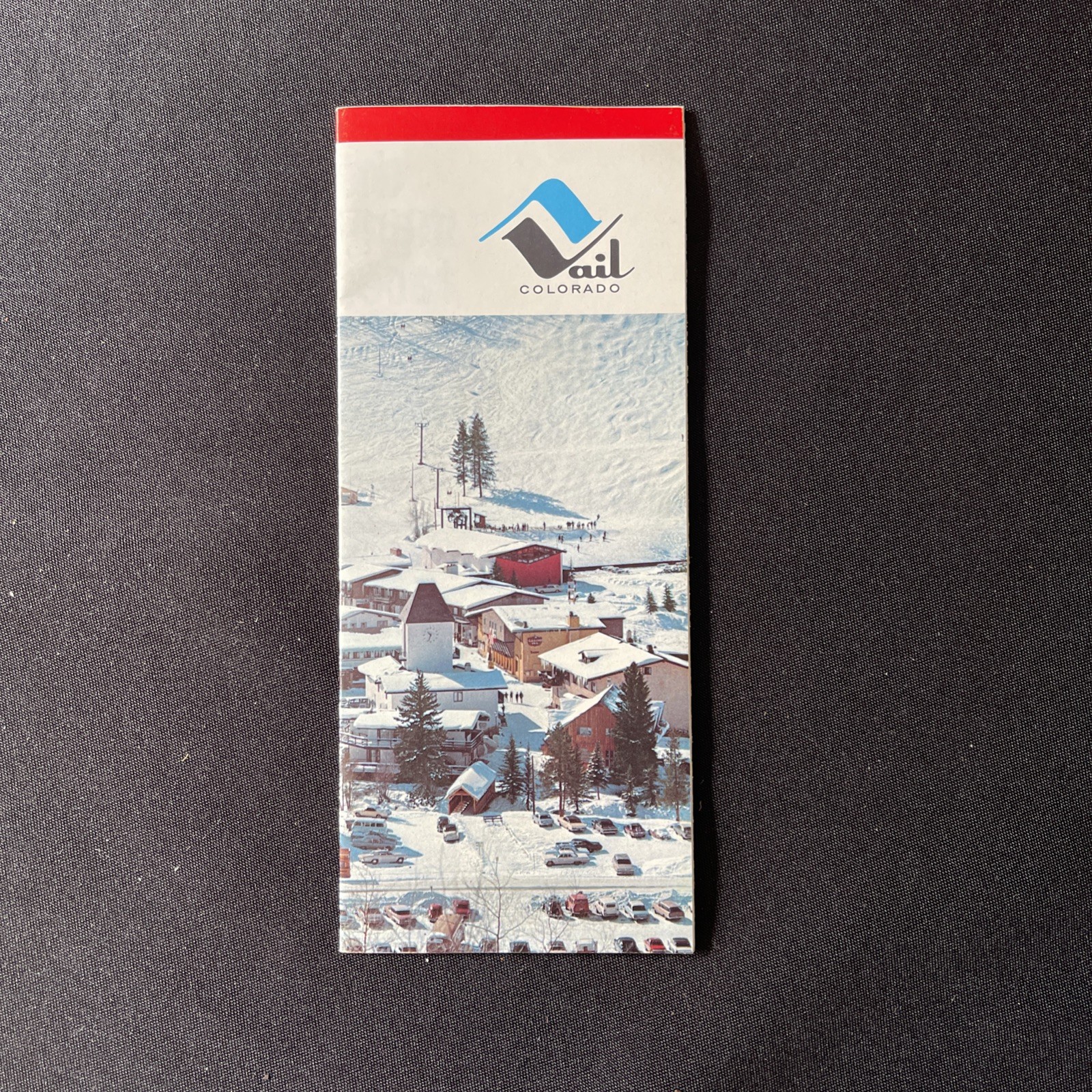 1970's VAIL MOUNTAIN Ski Resort Brochure Trail Map Skiers Guide Colorado skiing