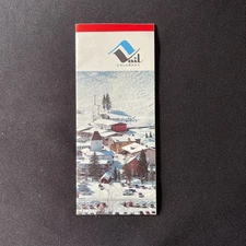 1970's VAIL MOUNTAIN Ski Resort Brochure Trail Map Skiers Guide Colorado skiing