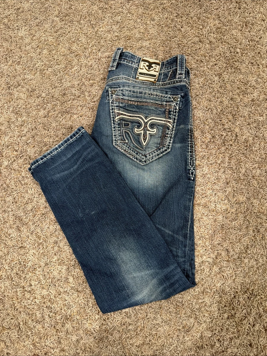 Rock Revival Cotton Regular 33 Size Jeans for Men for sale | eBay