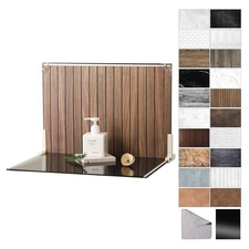 Food Photography Backdrops with Gloss Black Acrylic, 10 Pcs 20 Patterns Photo