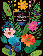 2026-2028 Large 3-Year Planner: 36 Months of Monthly from Jan.26 to Dec.28 Plann