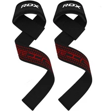 RDX Weight Lifting Straps with Neoprene Wrist Support for Gym & Powerlifting