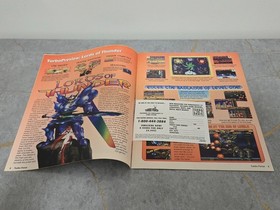 TURBOGRAFX 16 CD Turbo Force Game Magazine January 1993 Volume 3 *Great cond*
