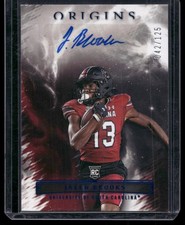 2023 Chronicles Draft Picks #OA-JBR Jalen Brooks Origins Autographs Blue #/125