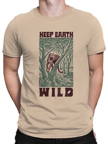Planet - Protect the Wilderness Men's T-shirt - Picture 2 of 9