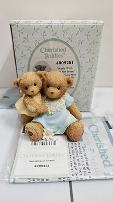 Cherished Teddies Made With Love For Mom 4005261 2005 w/ BOX & TAG