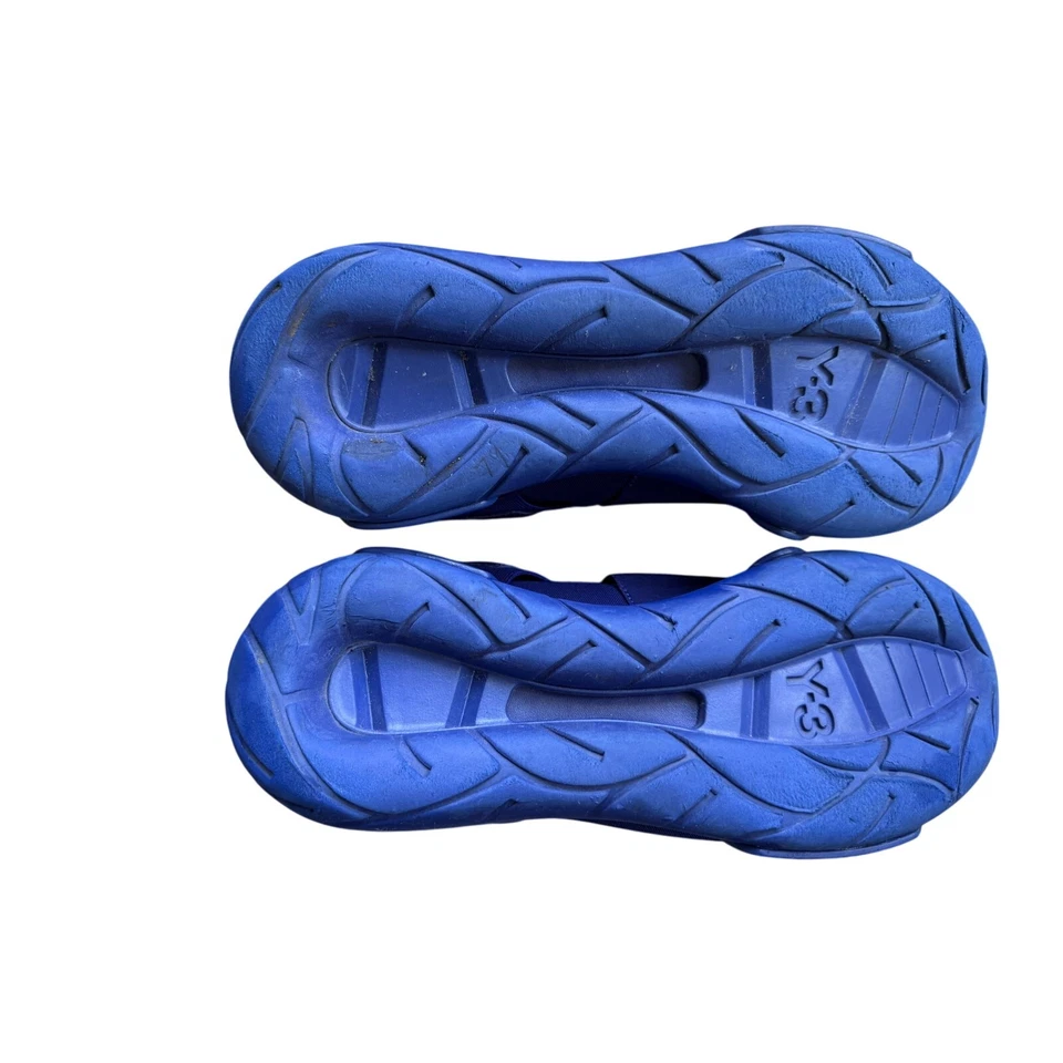 Adidas Y-3 Qasa High Dark Blue Purple Released January 2017 Rare size 7.5 - Image 4 of 4