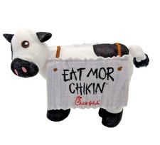Chick-fil-a Eat More Chicken 6inch Stuffed Plush Cow