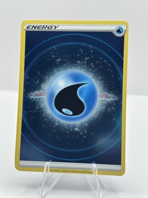Pokémon Crown Zenith - Water Energy (textured) - NM+/MINT - 154/159