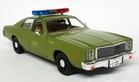 Greenlight 1/24 Scale - 1977 Plymouth Fury The A-Team Army Police Diecast Car