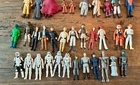 Lot Of 43 Vintage Star Wars Action Figures Han Solo, Luke Skywalker, Darth Vader