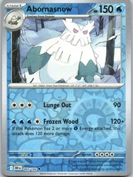 Abomasnow 060/182 Destined Rivals Reverse Holo Uncommon