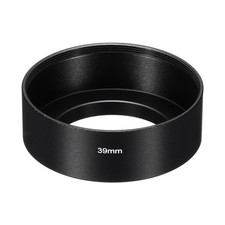 39mm Lens Hood, Standard Focus Frosted Surface Anti-reflective Inside Hood