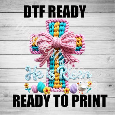 DTF Heat Transfer   Ready to Press, Full Color Design