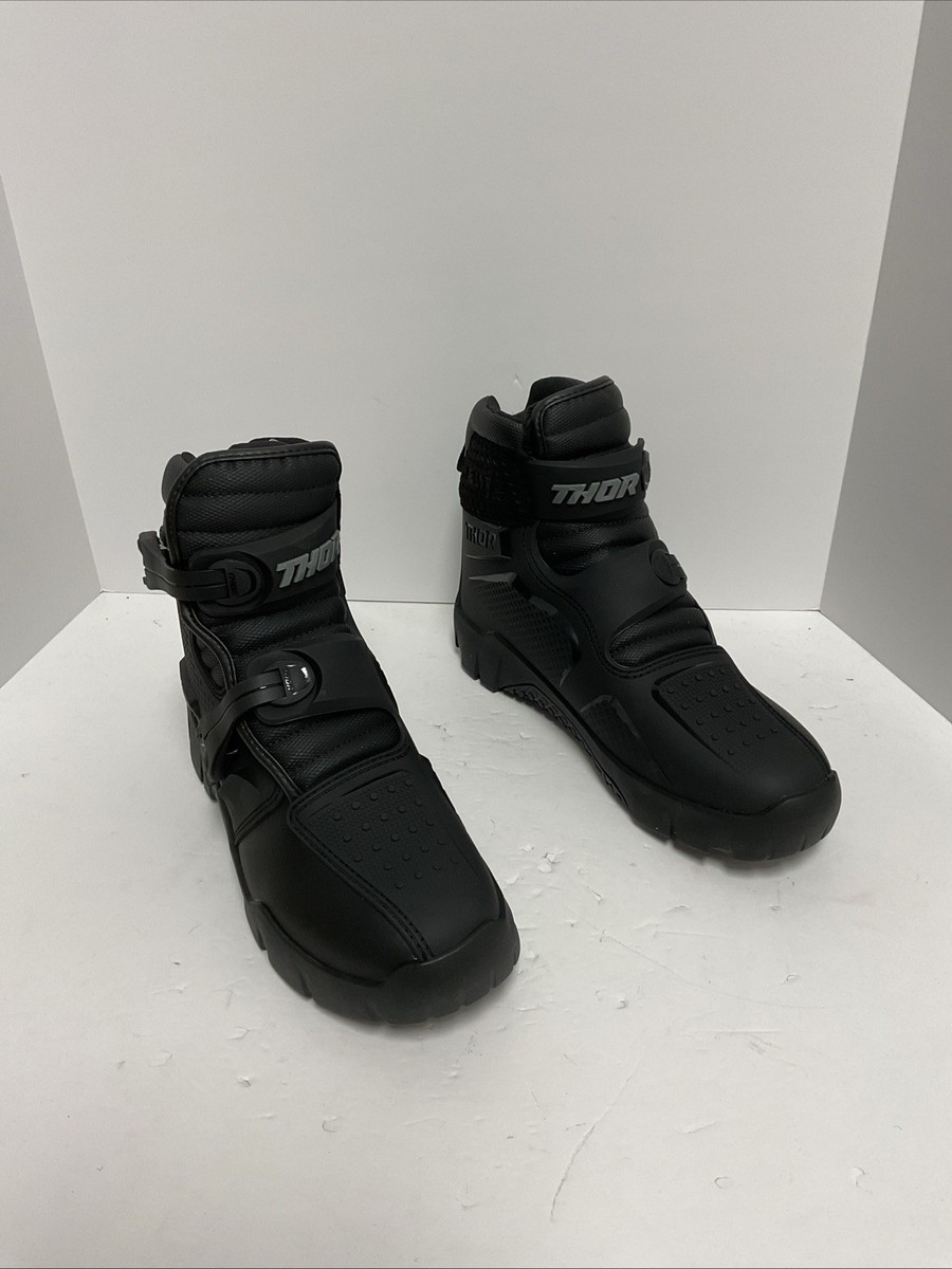 Thor Blitz XRS LTD Boots Black/Grey | Size 14 US / 49 EU | eBay