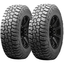 Qty 2 28570r17 Mickey Thompson Baja Boss At 116t Sl Black Wall Tires