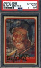 Kirby Puckett Cards, Rookie Card and Autographed Memorabilia Guide 33