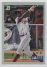 2021 Bowman Heritage Prospects Chrome Refractor 49/199 Malvin Valdez #146 0ks