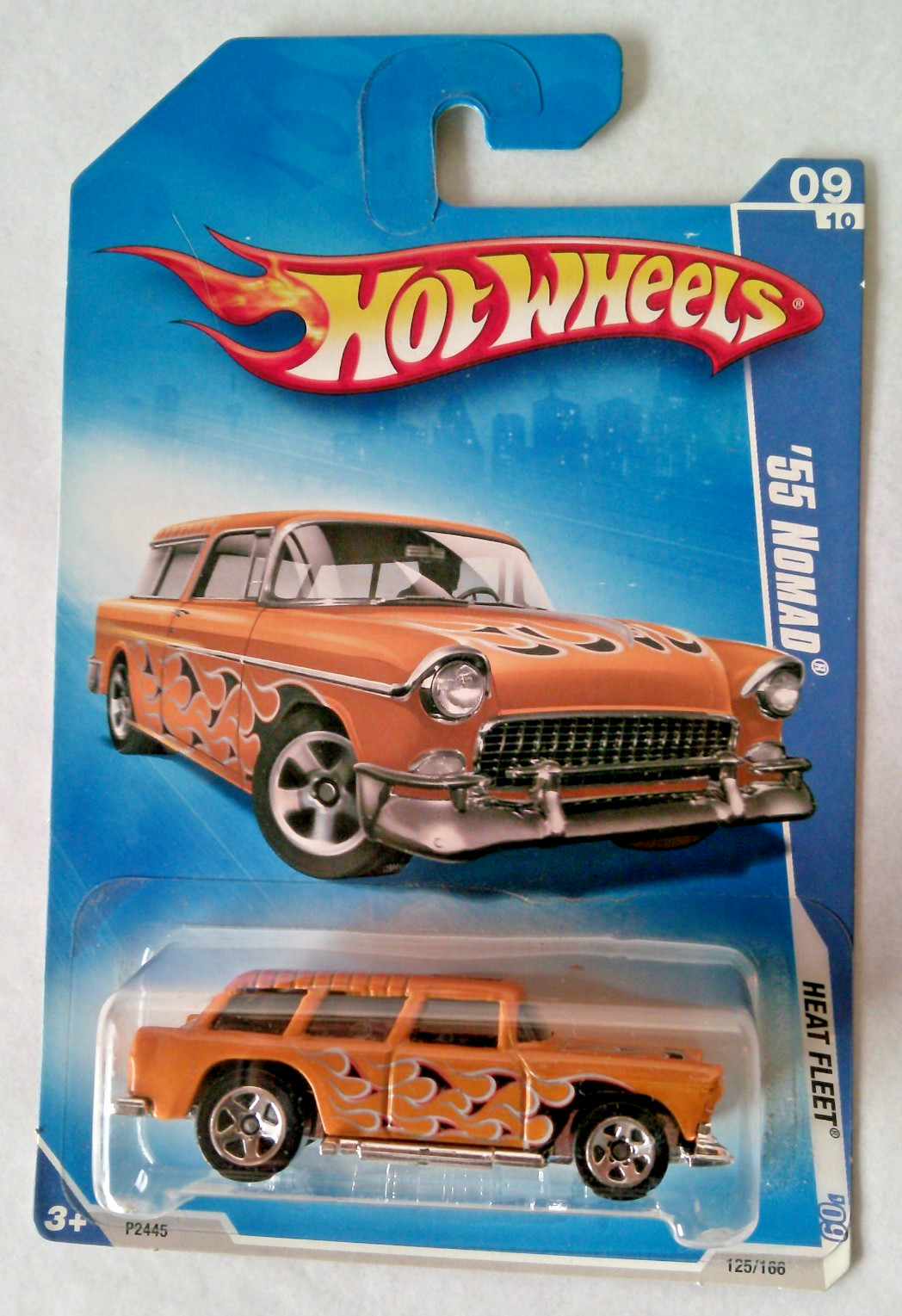 Hot Wheels 2009 Heat Fleet Series '55 Nomad 5sp NOC