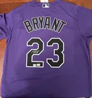 Fanatics Under Wraps Authentic Signed MLB Jersey. Colorado Rockies Kris Bryant