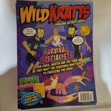 Wild Kratts Kids Magazine 2026 ~ Suevival Specialists ~ Puzzles ~ Activity Book