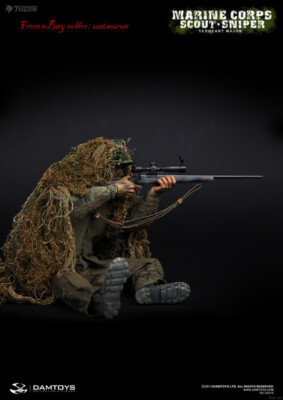 Perfect Damtoys 93018 Marine Corps Scout Sniper-- Sergeant Major