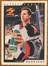RANDY BURRIDGE, RARE ! 1996-1997 SCORE 