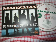 Marxman Sad Affair / Dark Are The Days. Talkin' Loud TLKCD 25 UK CD Maxi-Single