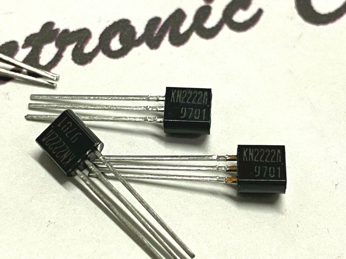【本日中限定】UNION Tube & Transistor MORE Amazon.com: 100Pcs NPN Transistor TO-92 2N2222A 2N2222