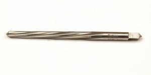 High Speed Steel #2 Spiral Flute Taper Pin Reamer