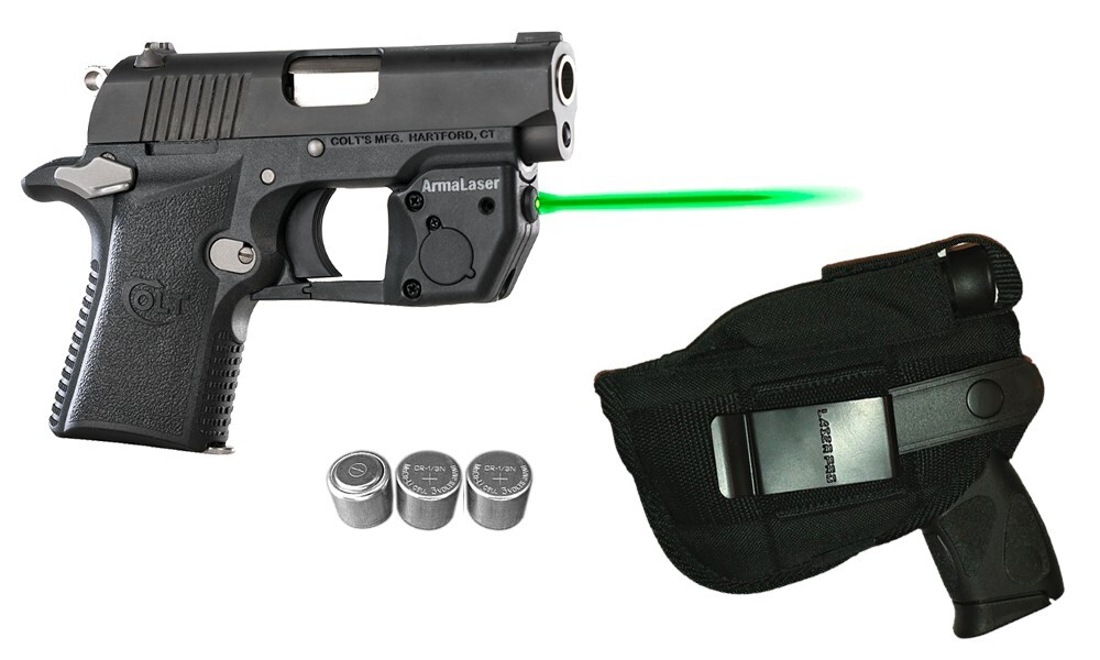ArmaLaser TR17G Colt Mustang XSP & Mustang Lite (380) Green Laser
