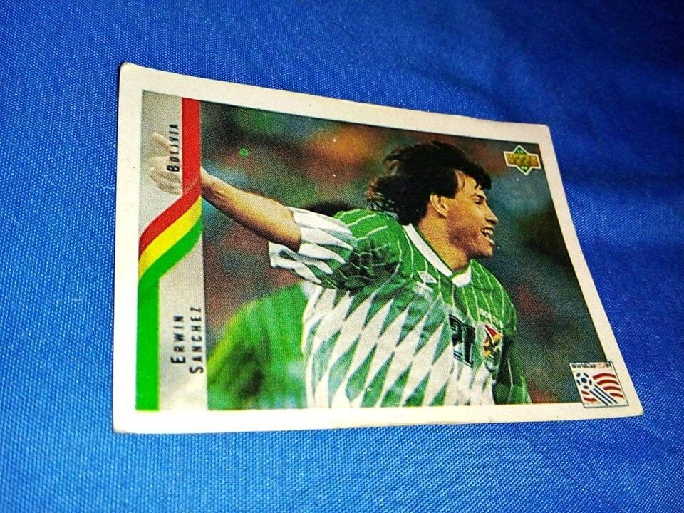 FIFA WORLD CUP USA 1994 - ERWIN PLATINI SANCHEZ - UPPER DECK