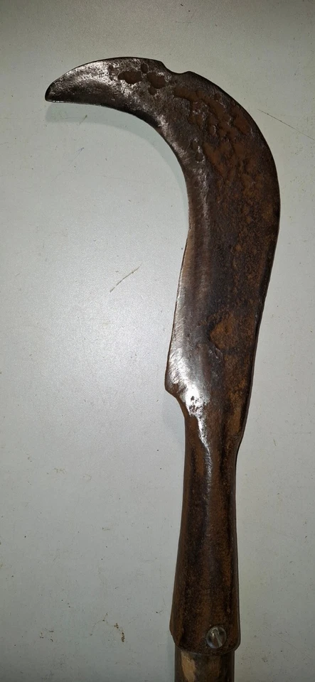 SERPE ANCIENNE  TAILLANT DE 170MM  AVEC SON MANCHE - Photo 3/3