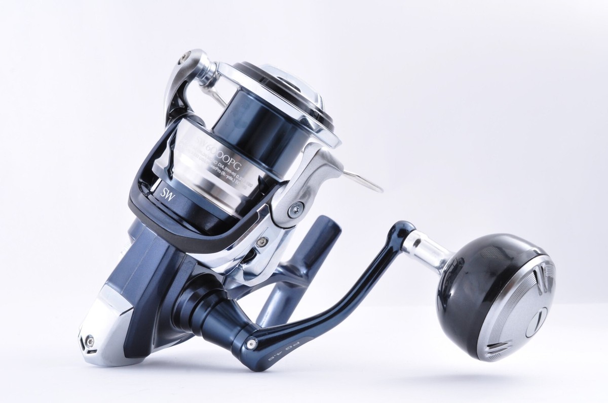 Shimano 21 Twinpower SW 6000PG Fishing Spinning Reel Ship