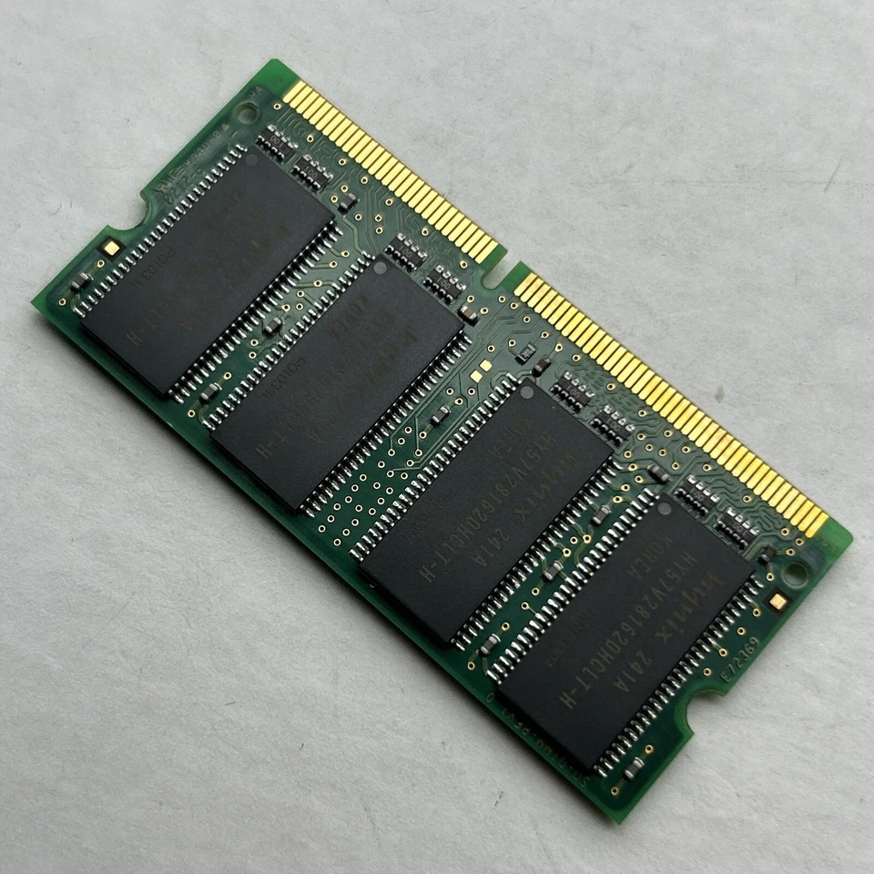 128MB PC 133Mhz LAPTOP SO-DIMM MEMORY hynix PC-133S SODimm PC-133 - Image 2 of 4