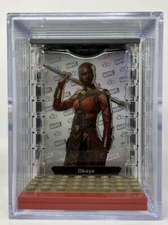 Collectible Force Pack Minifigure Display Case For Lego Marvel Okoye