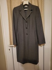 Ladies Grey Kaliko Wool Coat Size 12