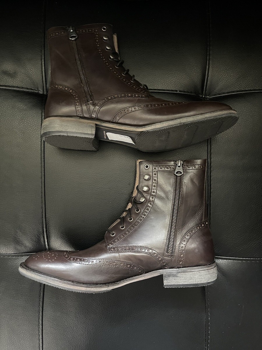 ANDREW MARC Men\'s Hillcrest Mid Boot Lead/Black Size 9 Andrew Marc | Shoes | Andrew Marc Mens Hillcrest Mid Boot  main image 3