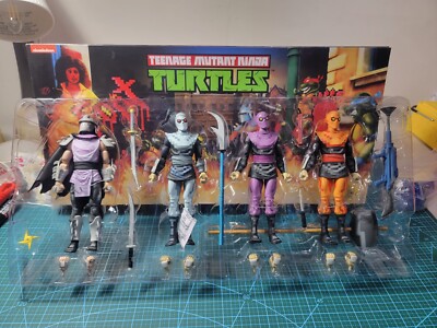 NECA TMNT SDCC 2016 Comic Con Exclusive Used Foot Clan in Box