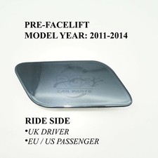 Droit Côté Lave Phare Housse pour Audi Q3 8U 2011-2014 Fantôme Noir Lz