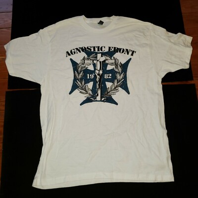 AGNOSTIC FRONT レアTシャツ nyhc HARDCORE バンドT NYHC,ニューヨーク ハードコア,Tシャツ,アグノスティック